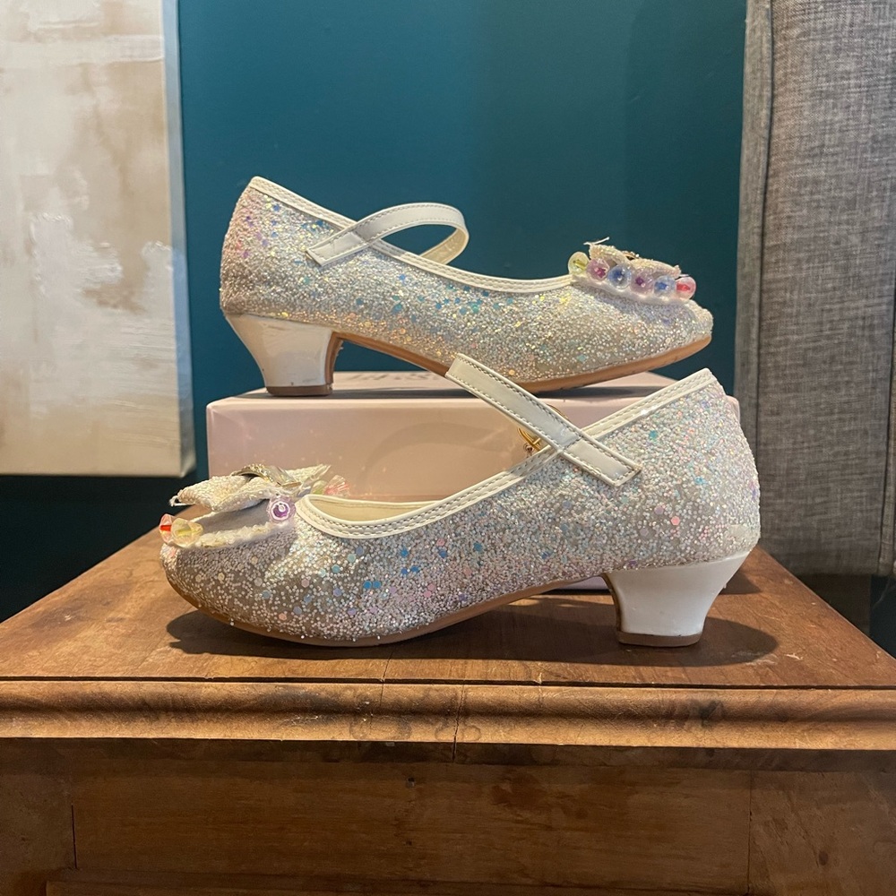 Glittery Kids Mary Jane Shoes